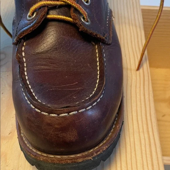 Red Wing roughneck Moc toe boot - Picture 8 of 10